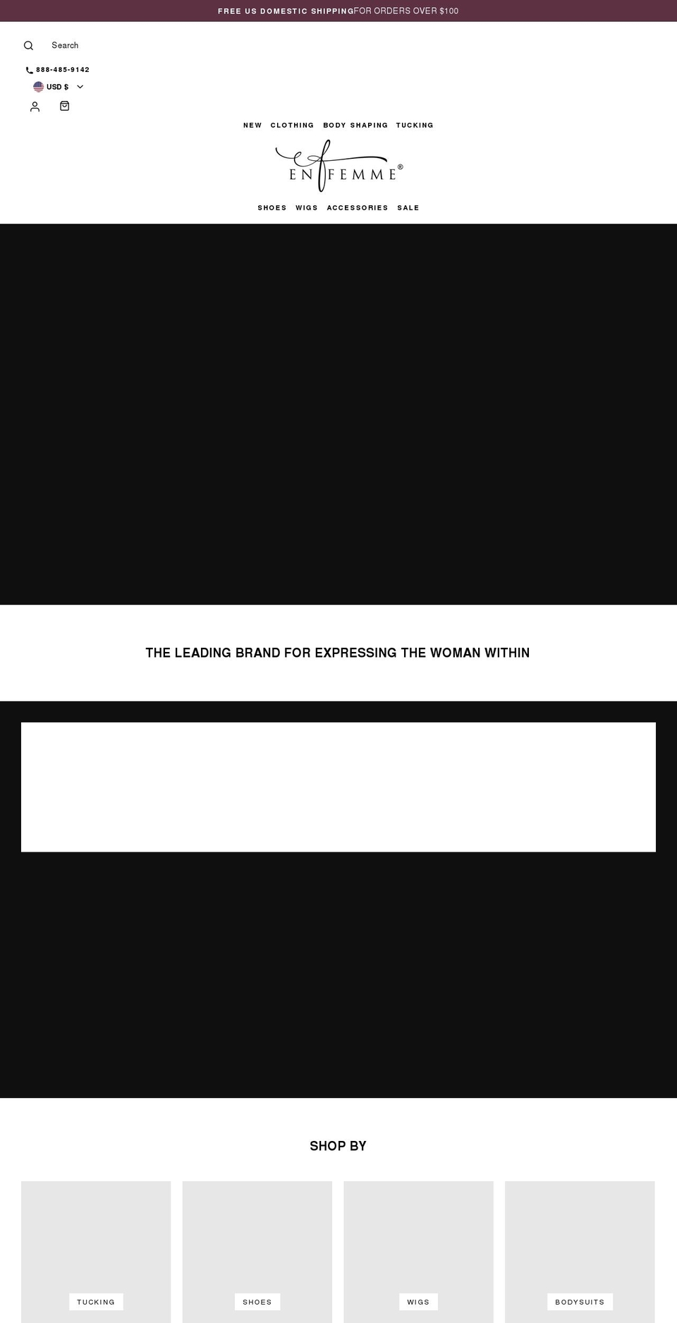 enfemmestyle.com shopify website screenshot