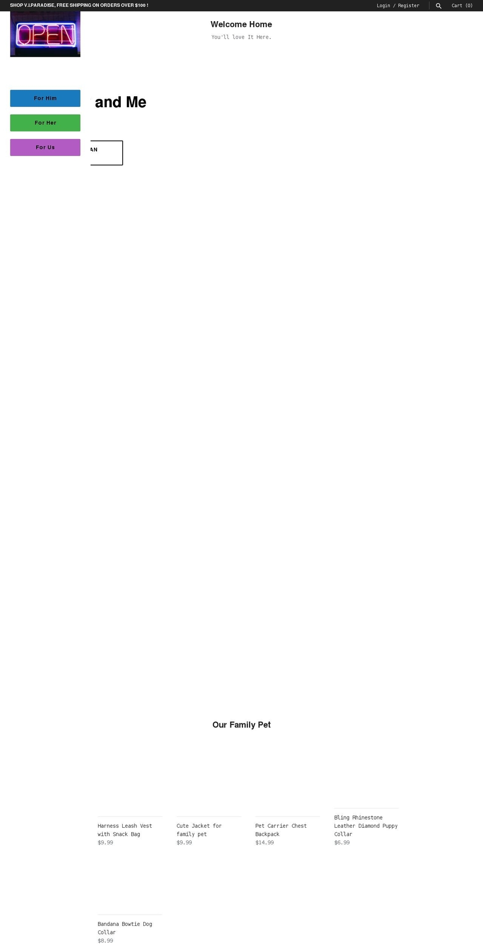 engageintoparadise.com shopify website screenshot