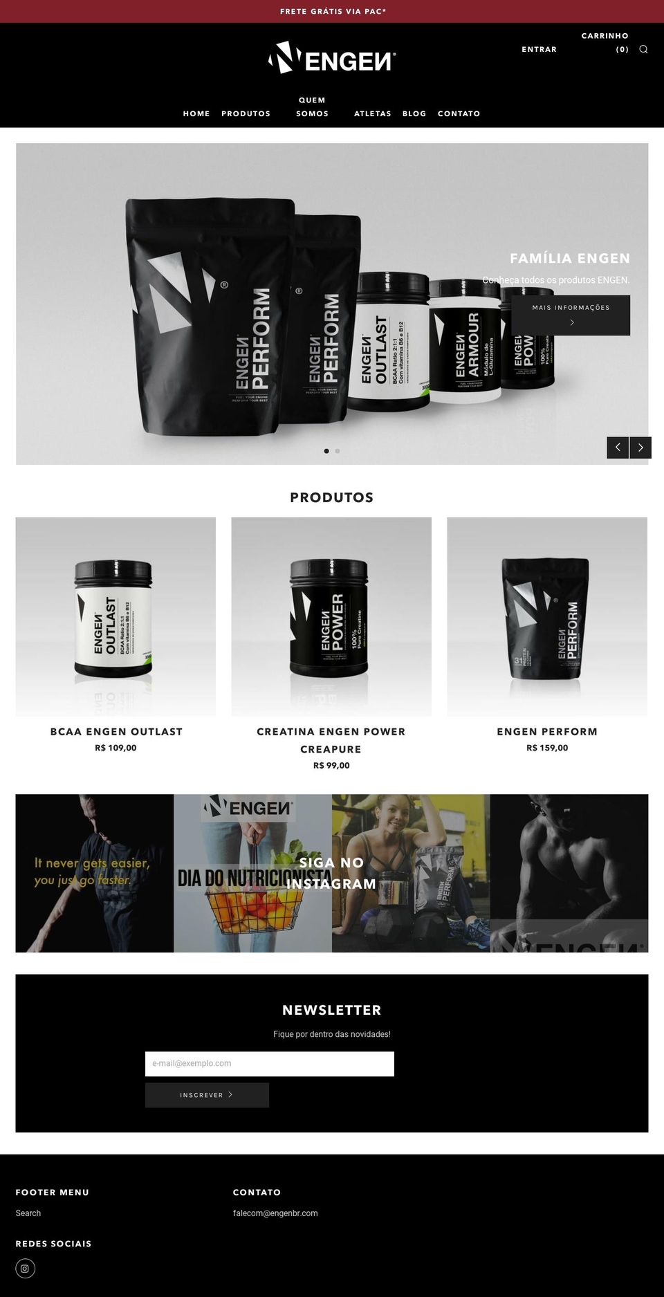 engenbr.com — Shopify storefront screenshot