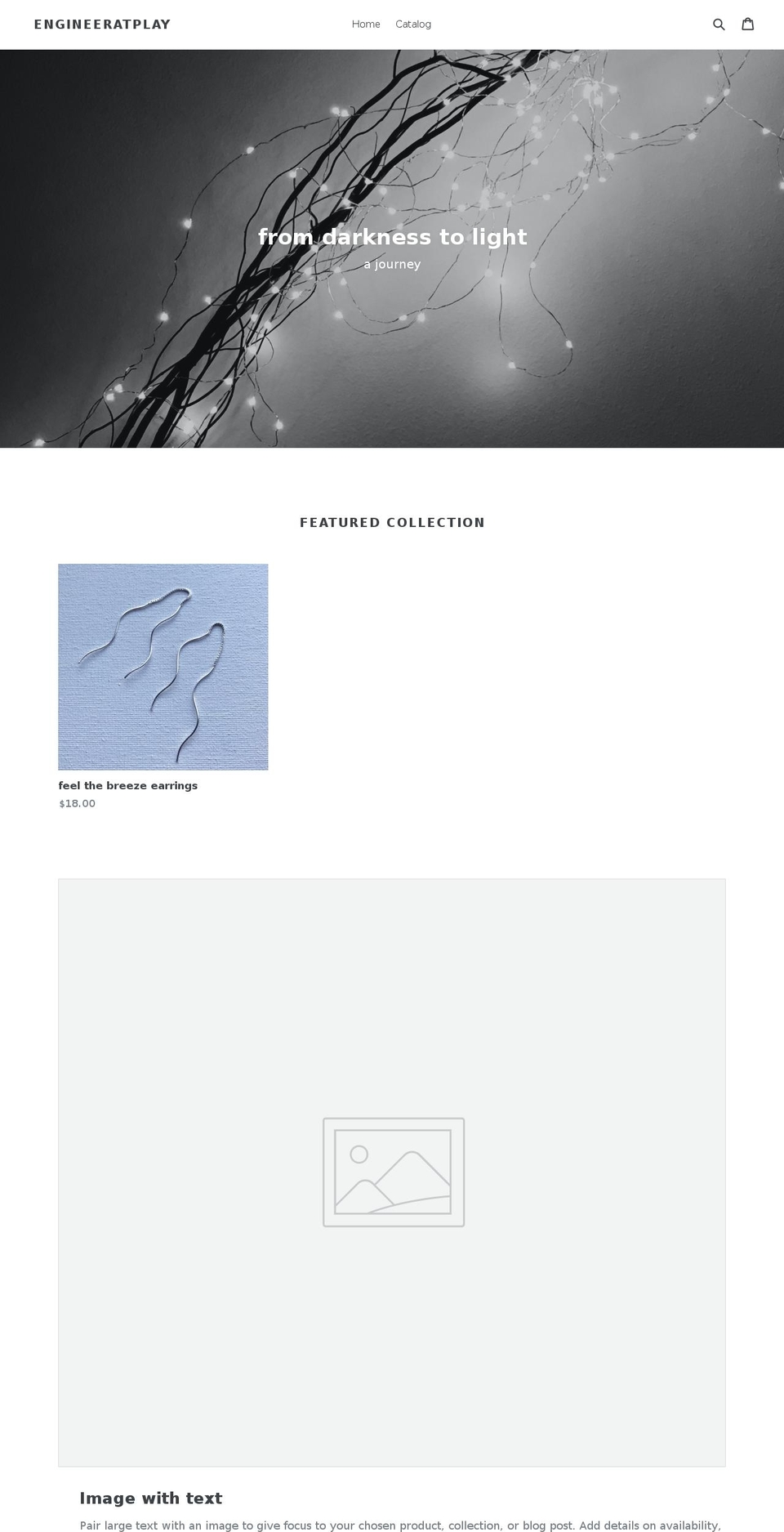 engineeratplay.com — Shopify storefront screenshot