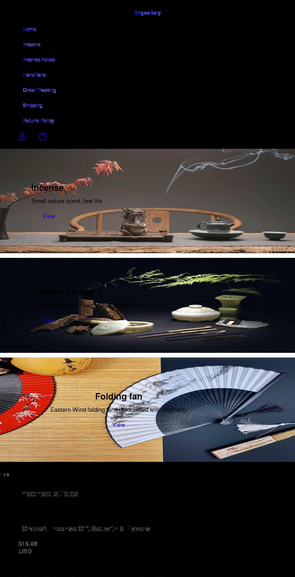 engoozen.com shopify website screenshot