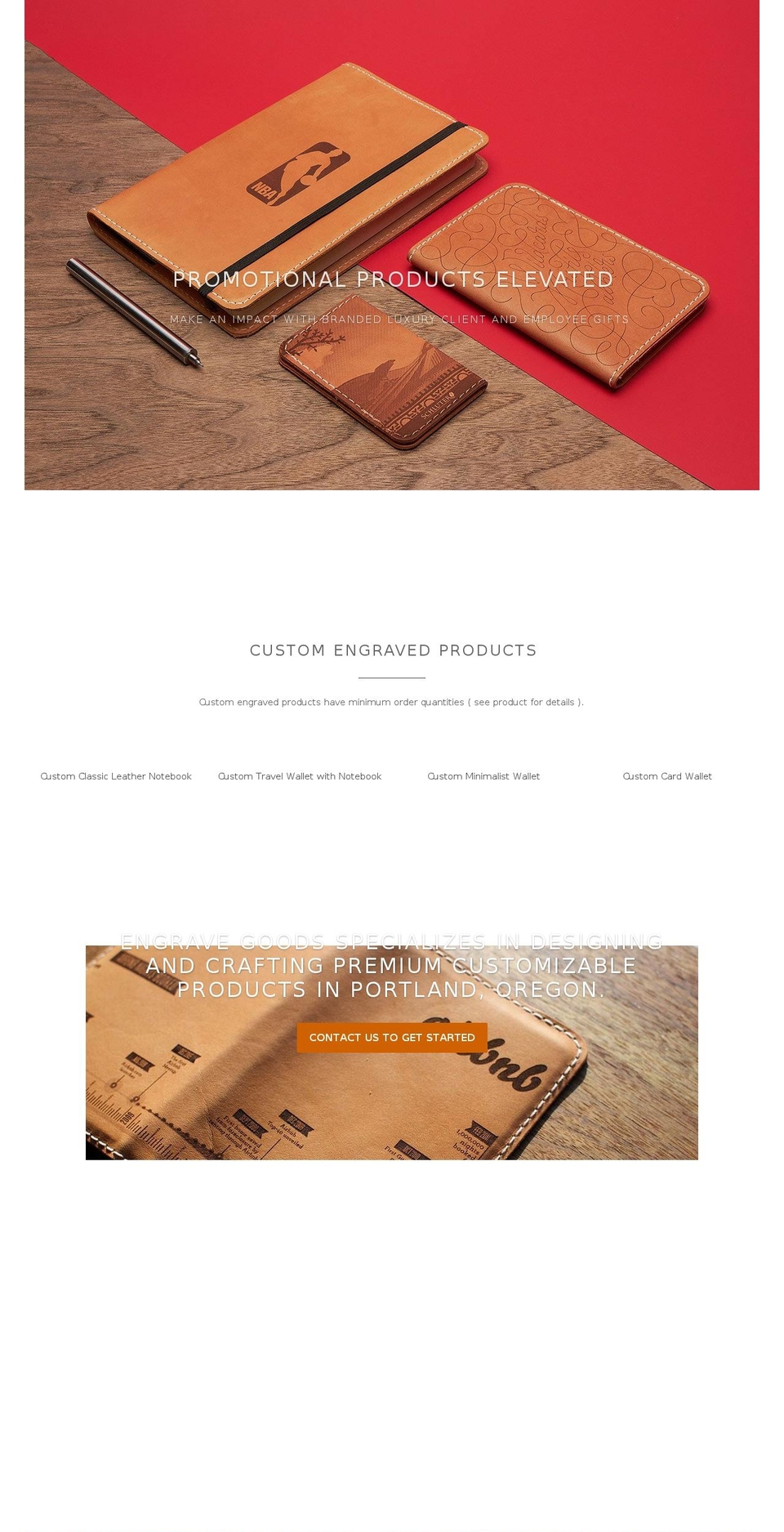 engravestudio.com — Shopify storefront screenshot