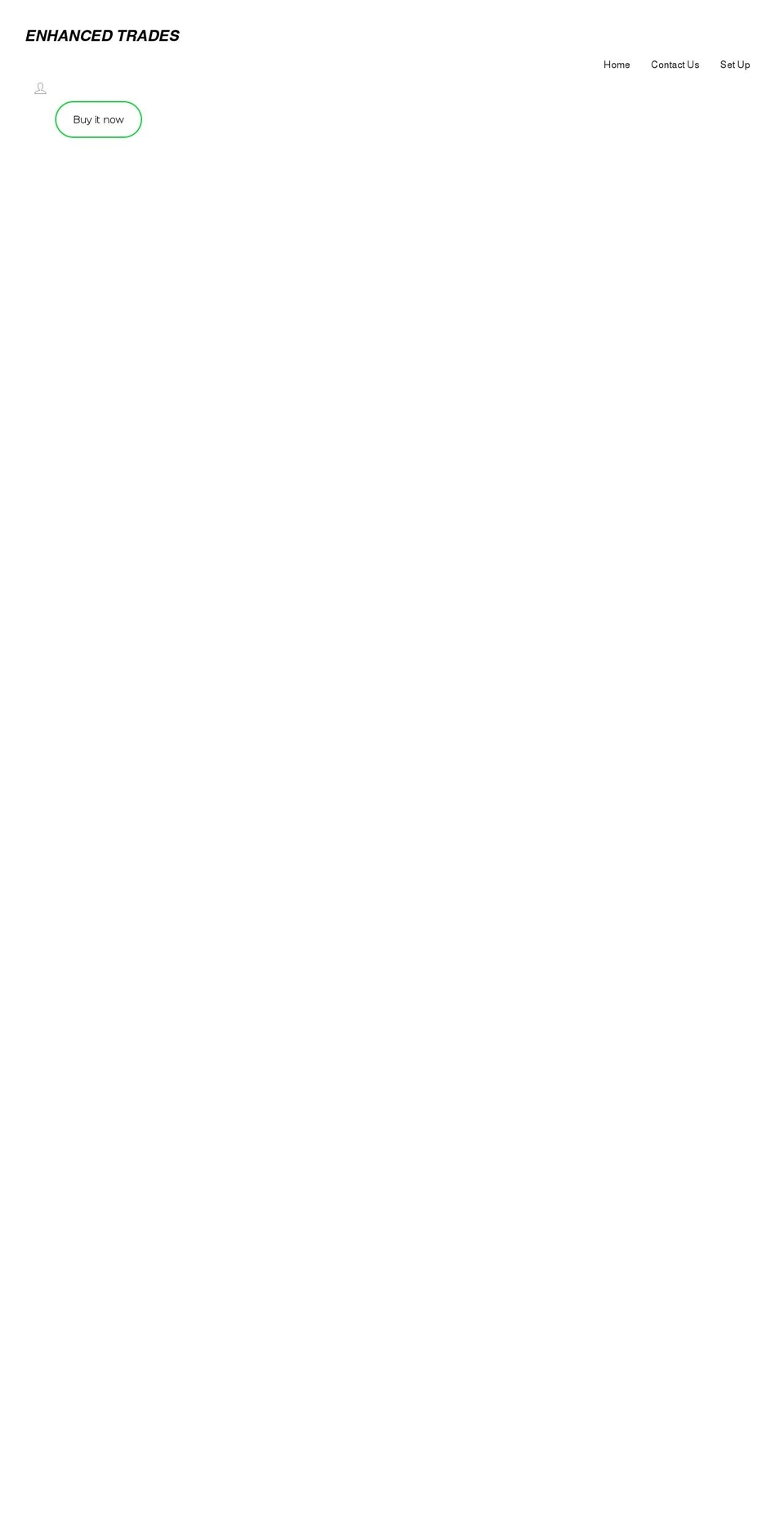 enhancedtrades.com shopify website screenshot