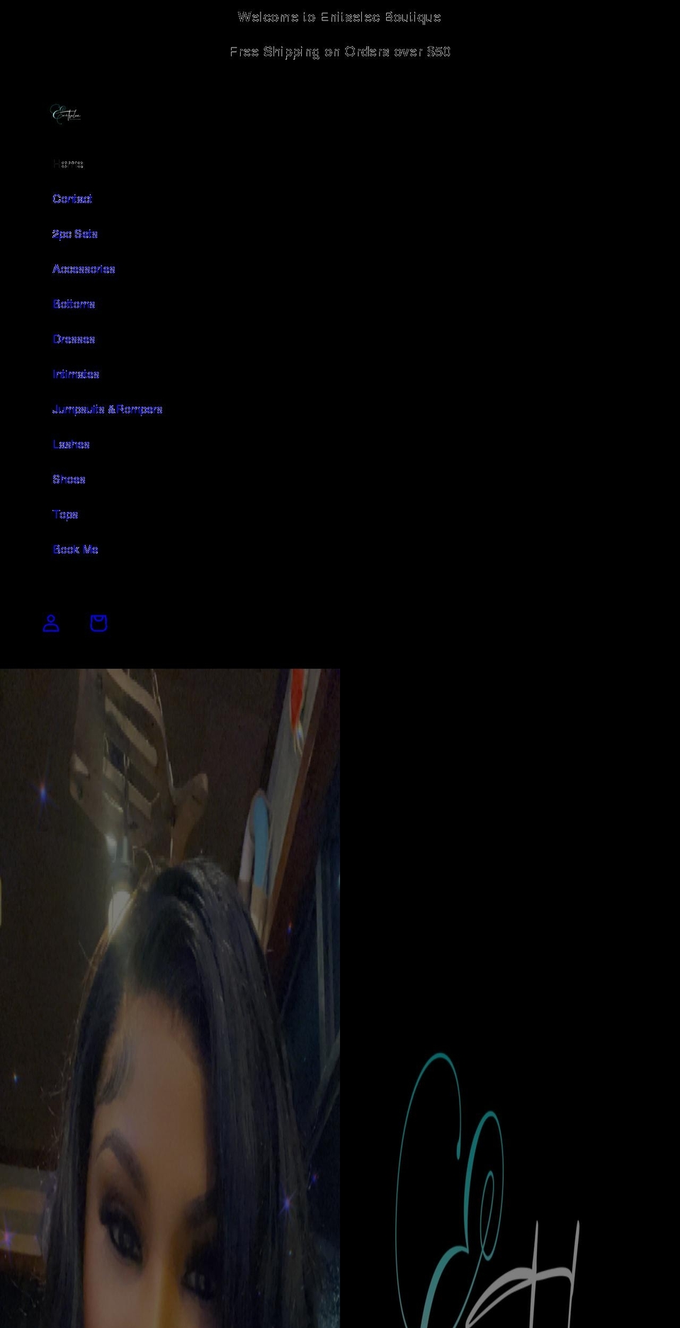 enitselecboutique.com shopify website screenshot