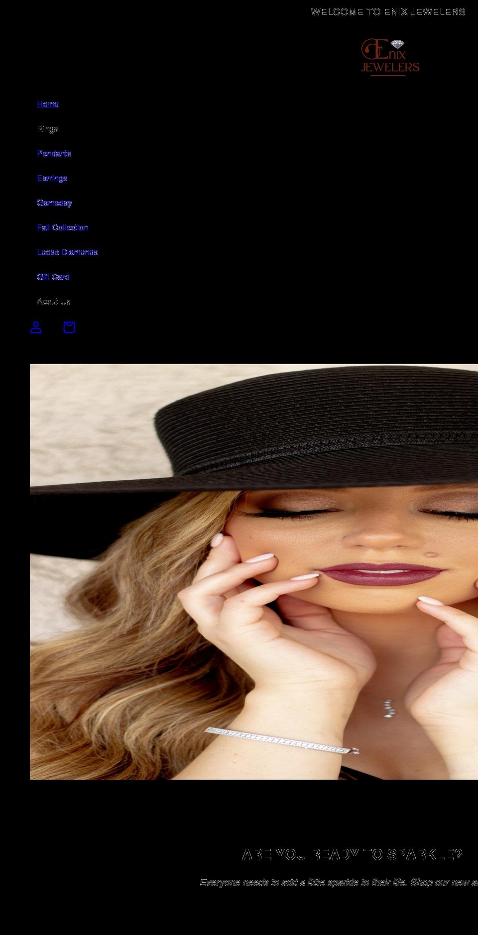 enixjewelerstn.com shopify website screenshot