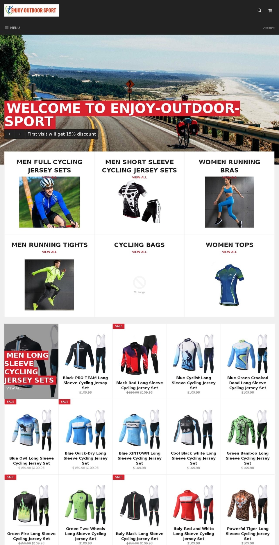 enjoy-outdoor-sport.com shopify website screenshot