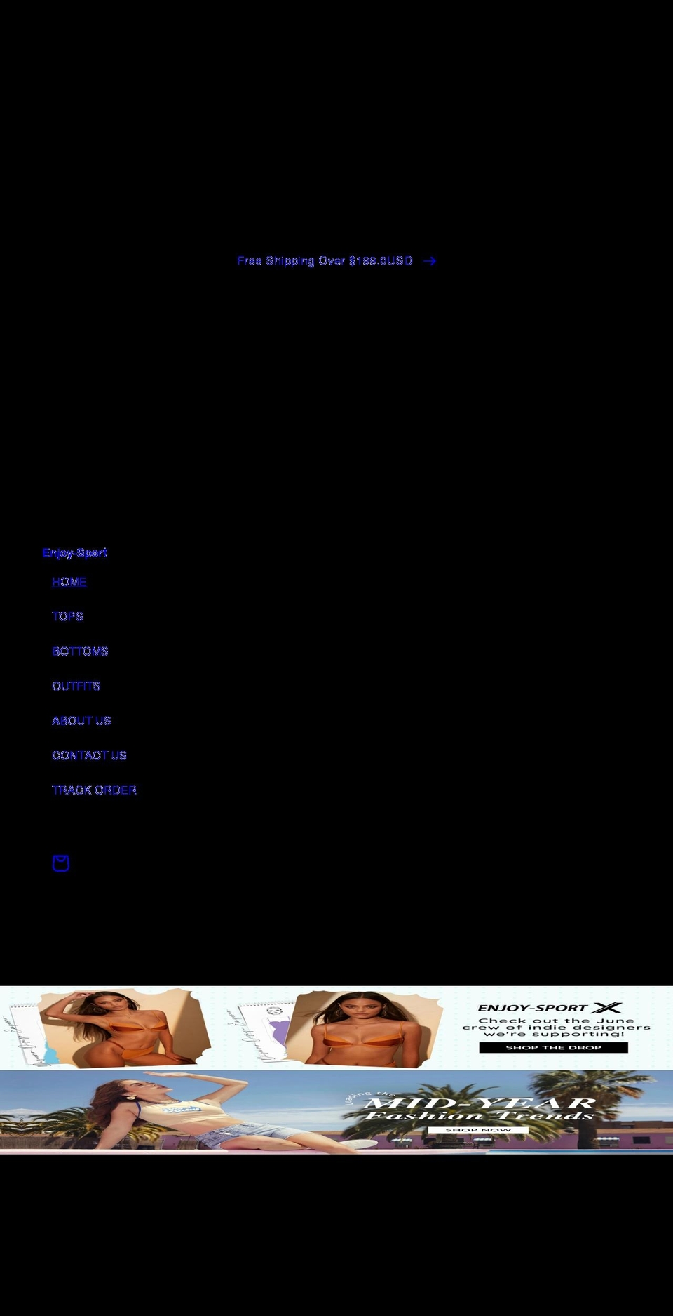 enjoy-sport.com shopify website screenshot