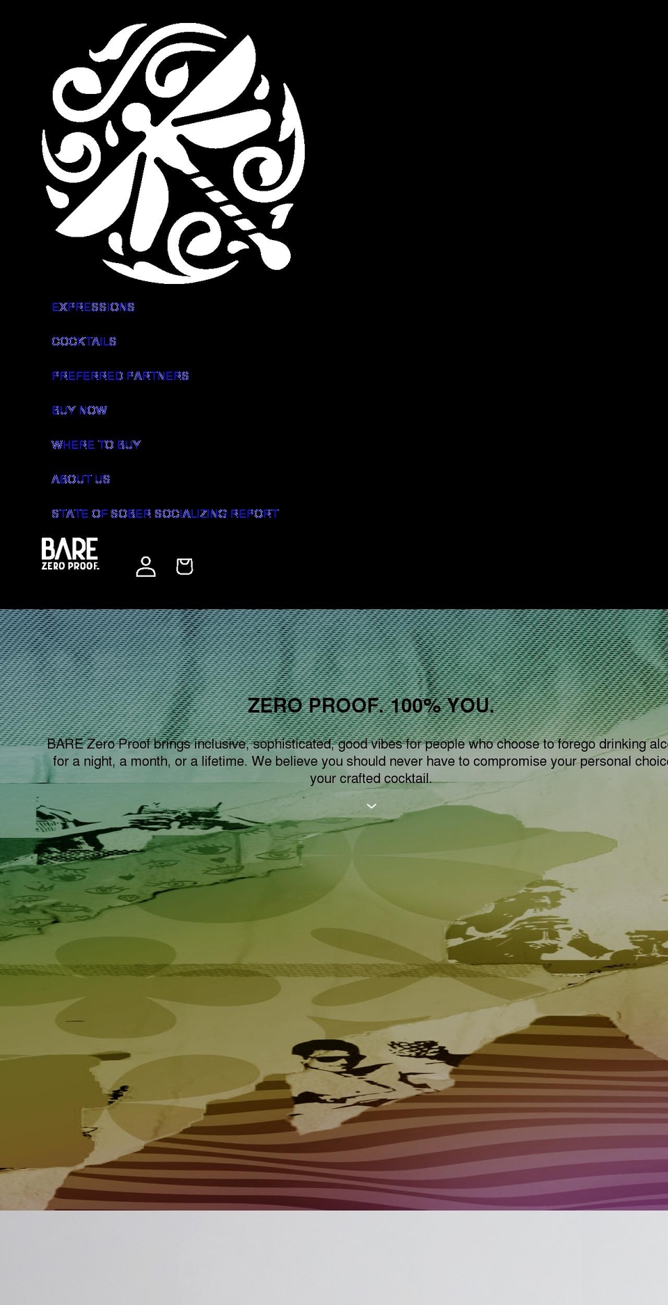 enjoybare.com shopify website screenshot
