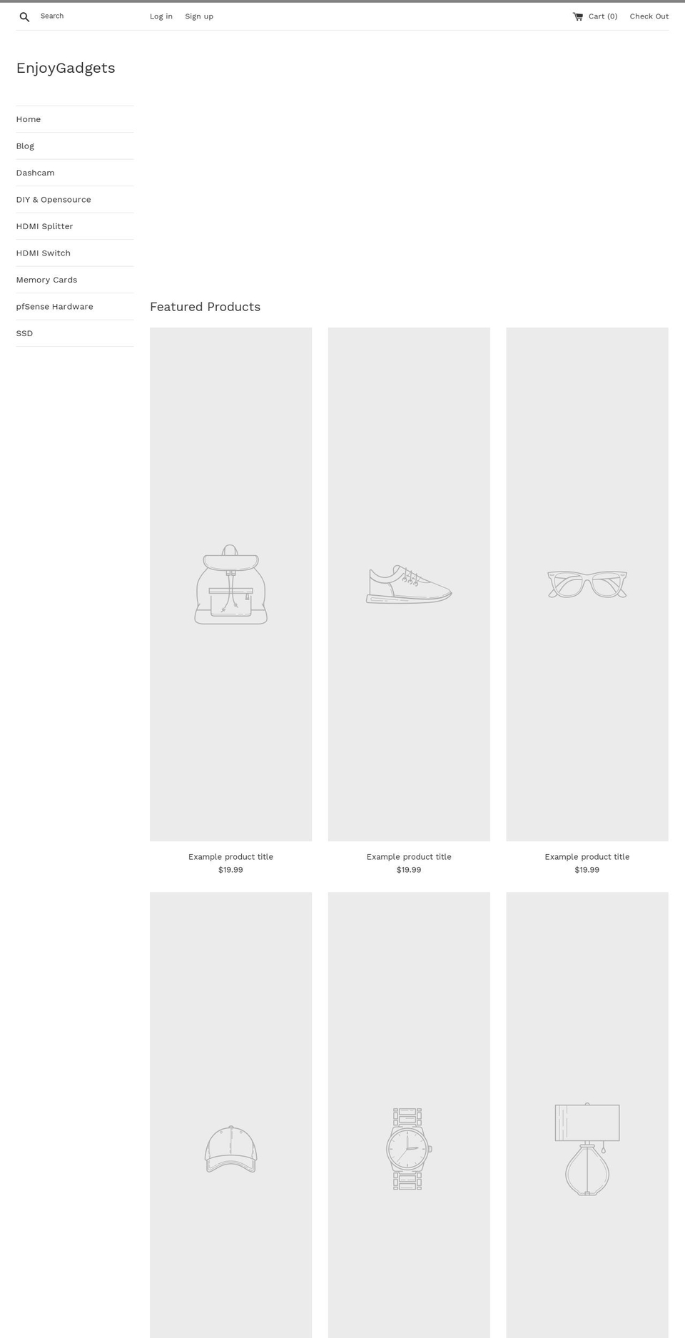 enjoygadgets.com — Shopify storefront screenshot