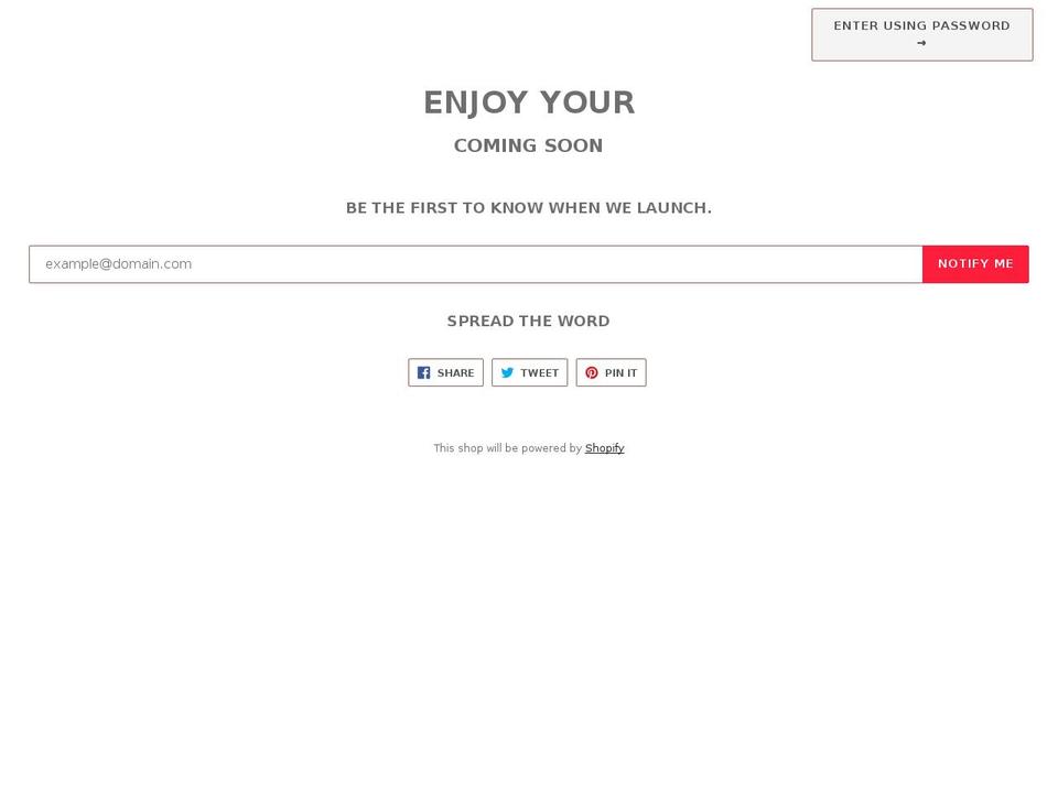 enjoyyourpatio.com — Shopify storefront screenshot