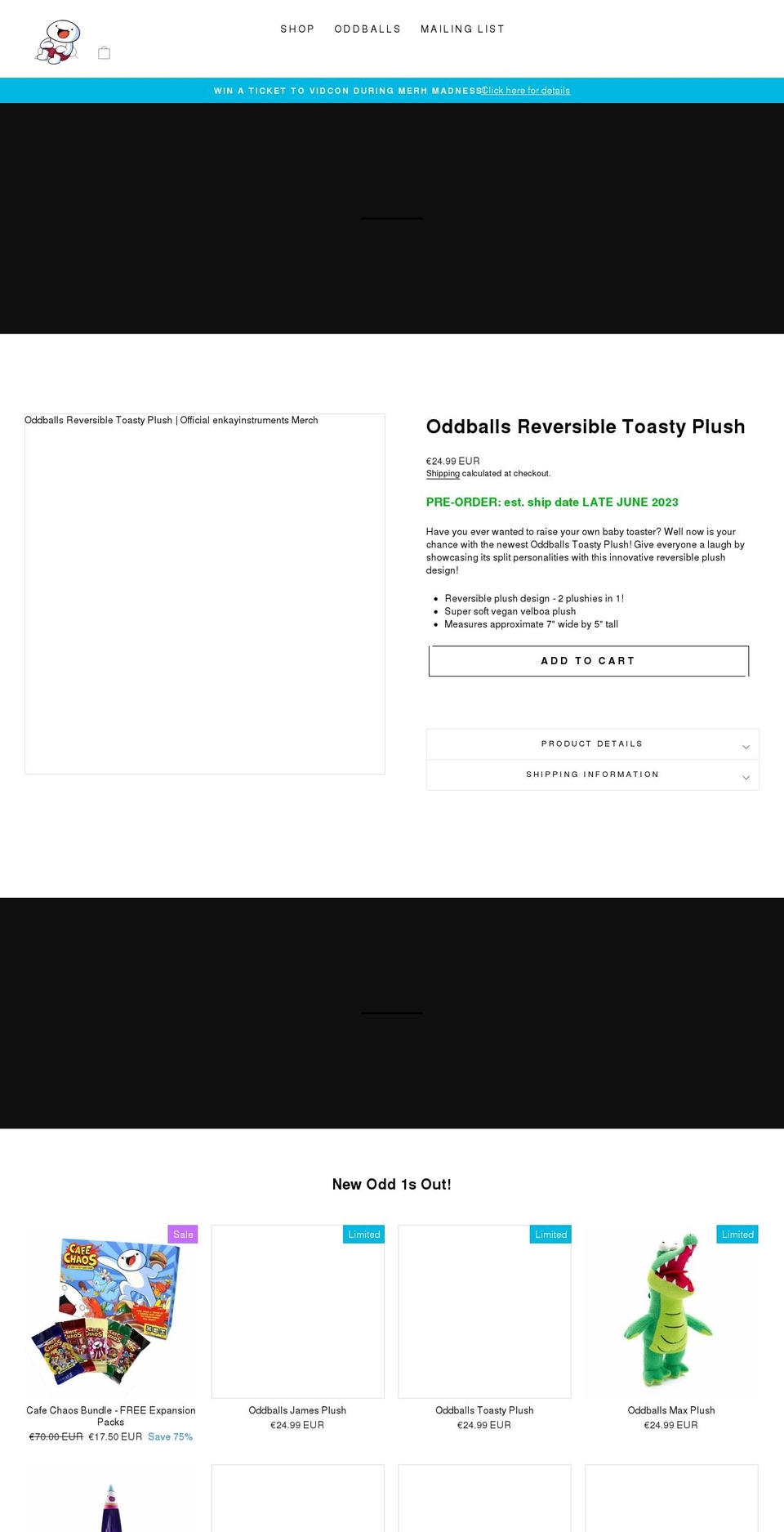enkayinstruments.com shopify website screenshot