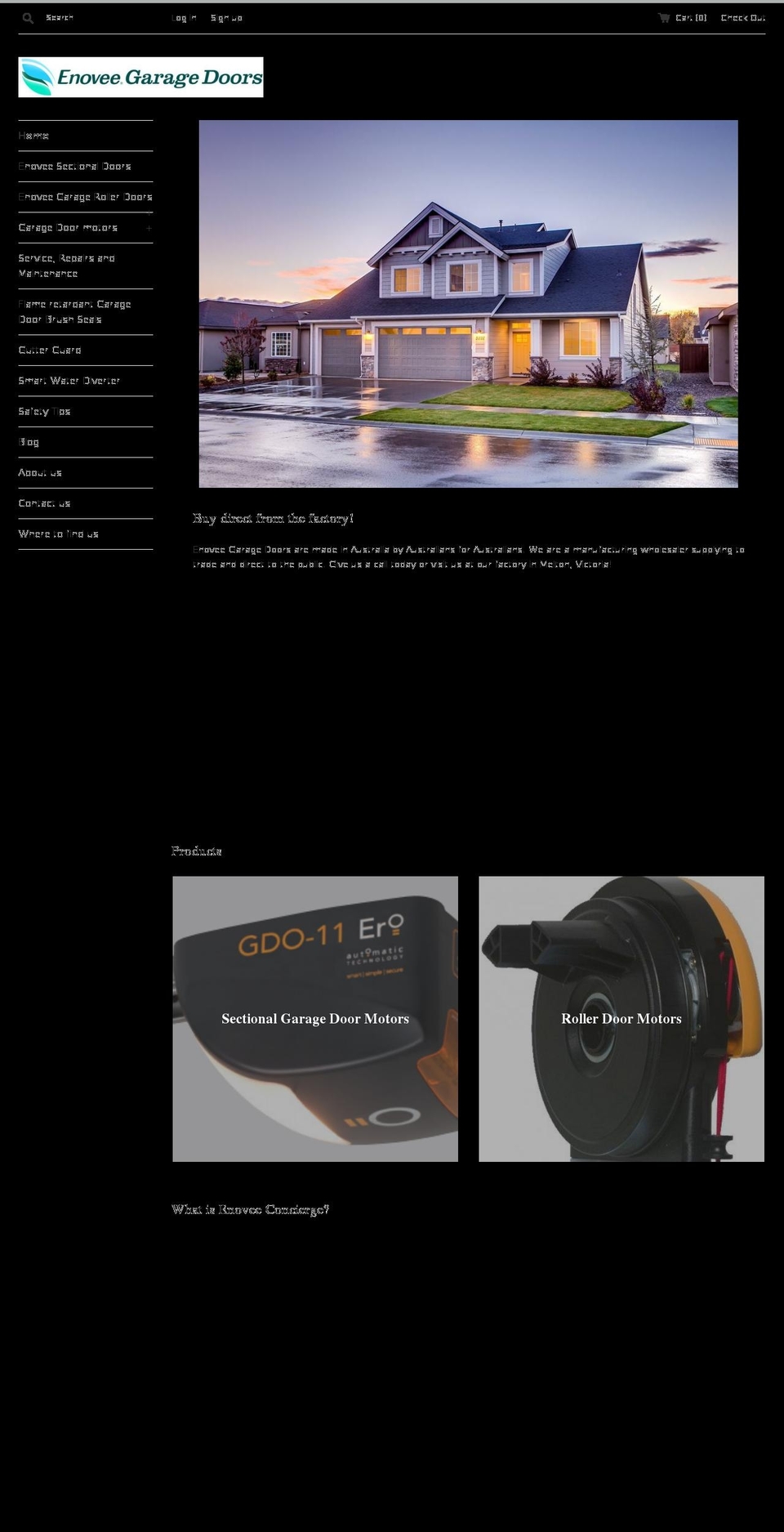enovee.com — Shopify storefront screenshot