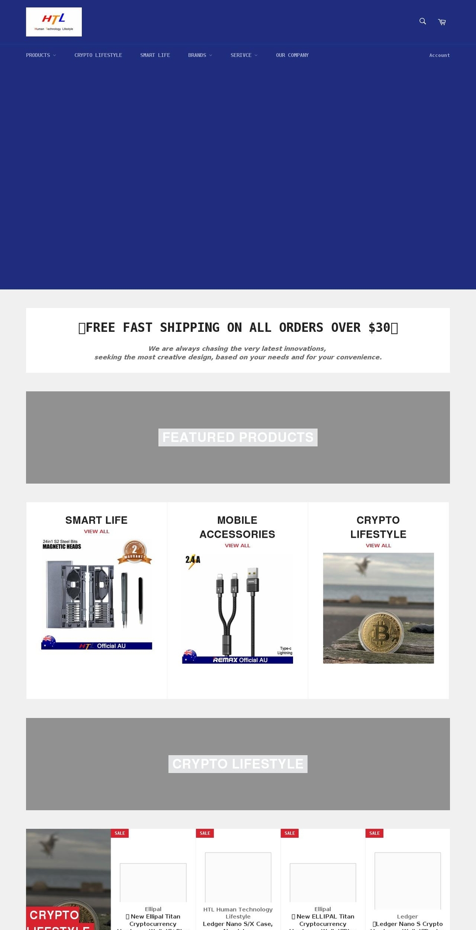 enriching-htl.com shopify website screenshot