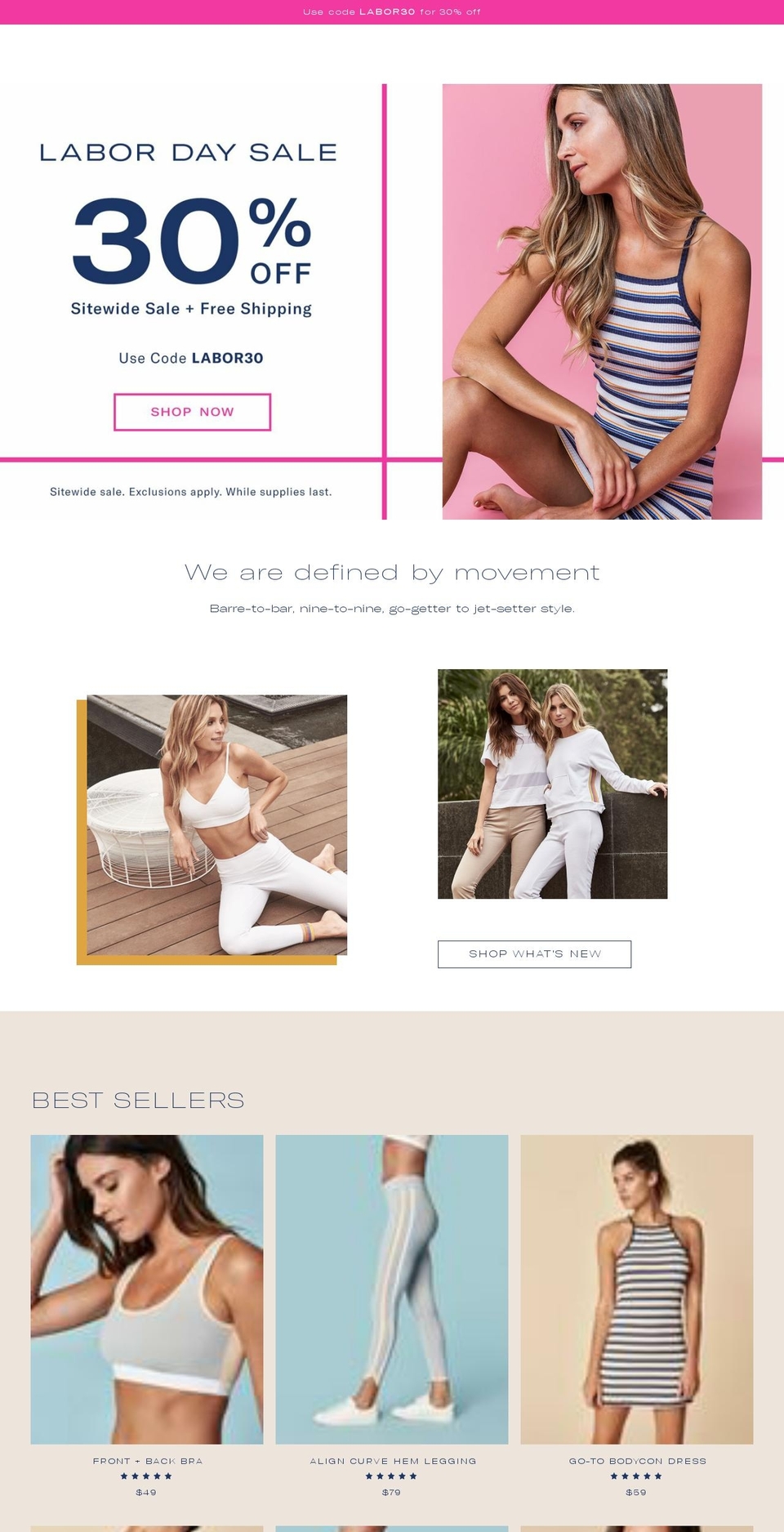ensmbl.com — Shopify storefront screenshot