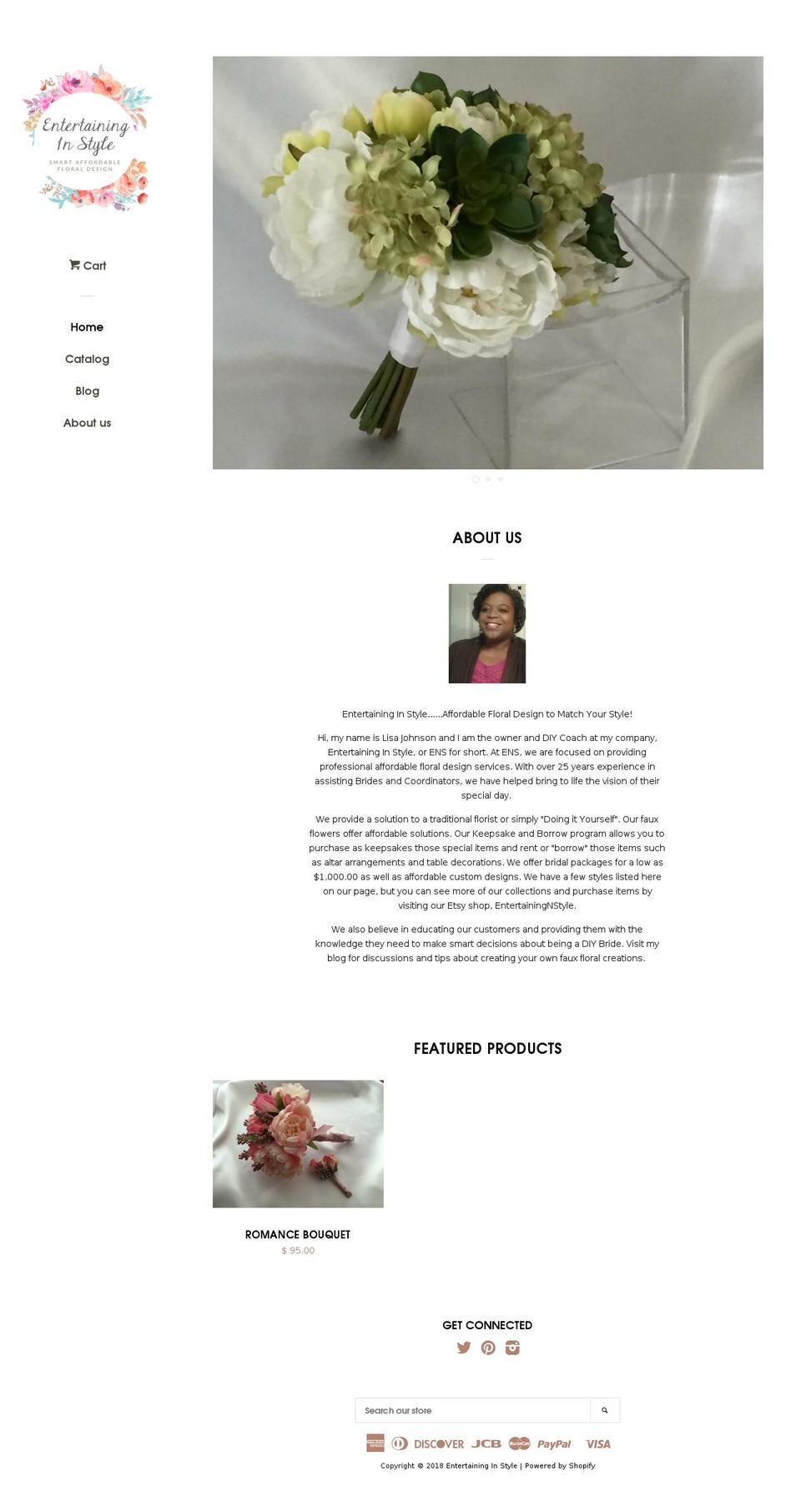 enssmart.com — Shopify storefront screenshot