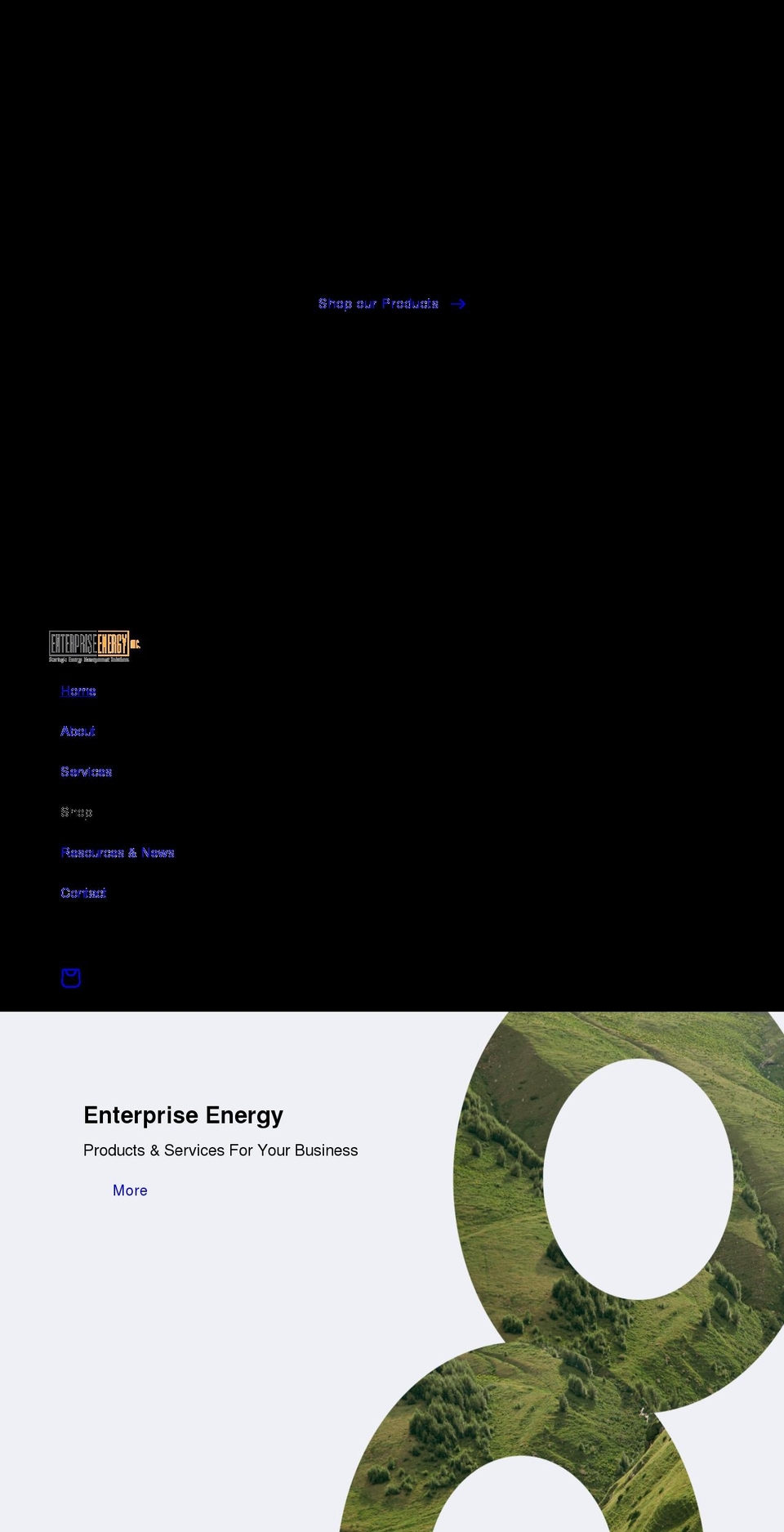 enterpriseenergy.ca shopify website screenshot