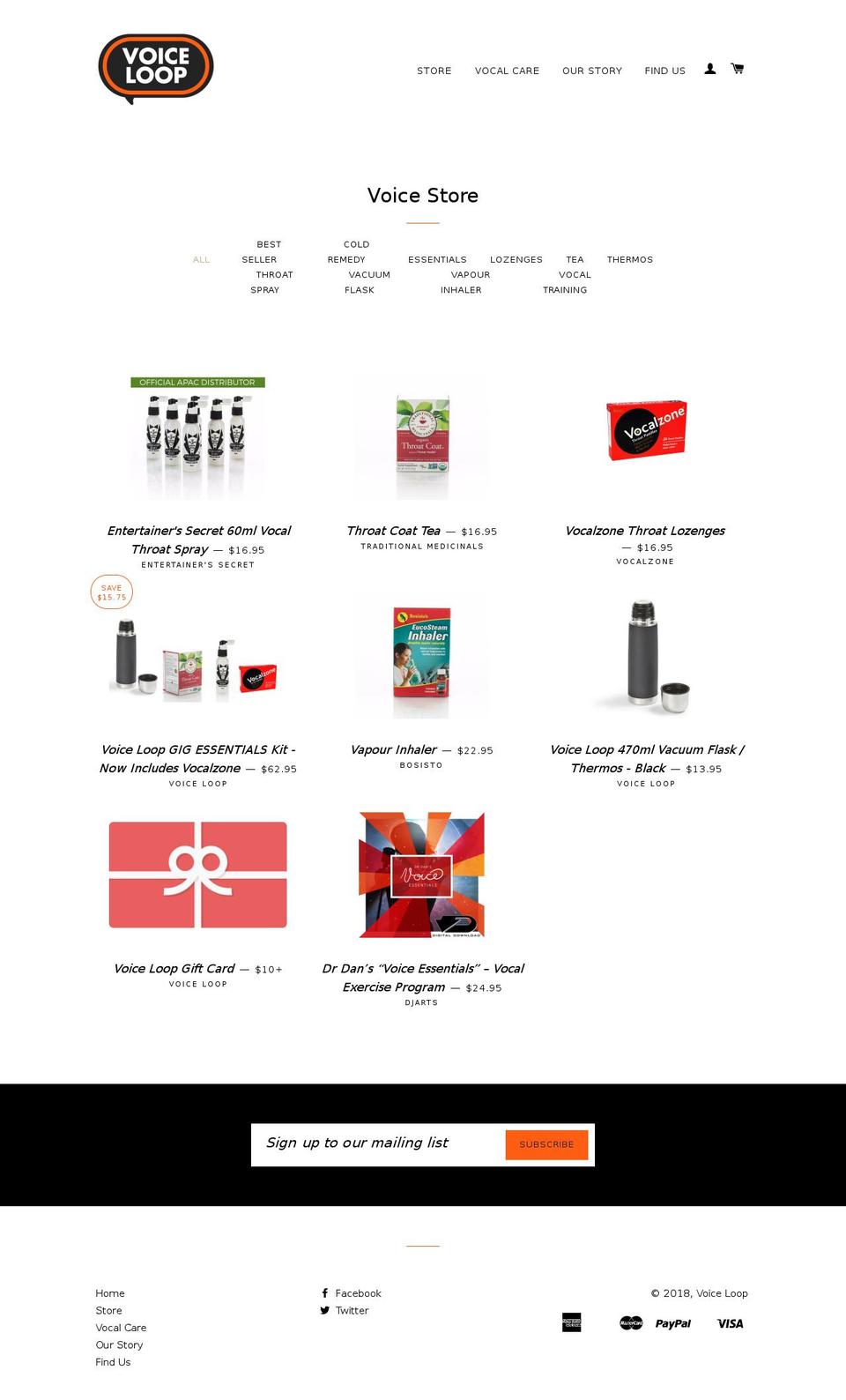 entertainers-secret.com.au shopify website screenshot
