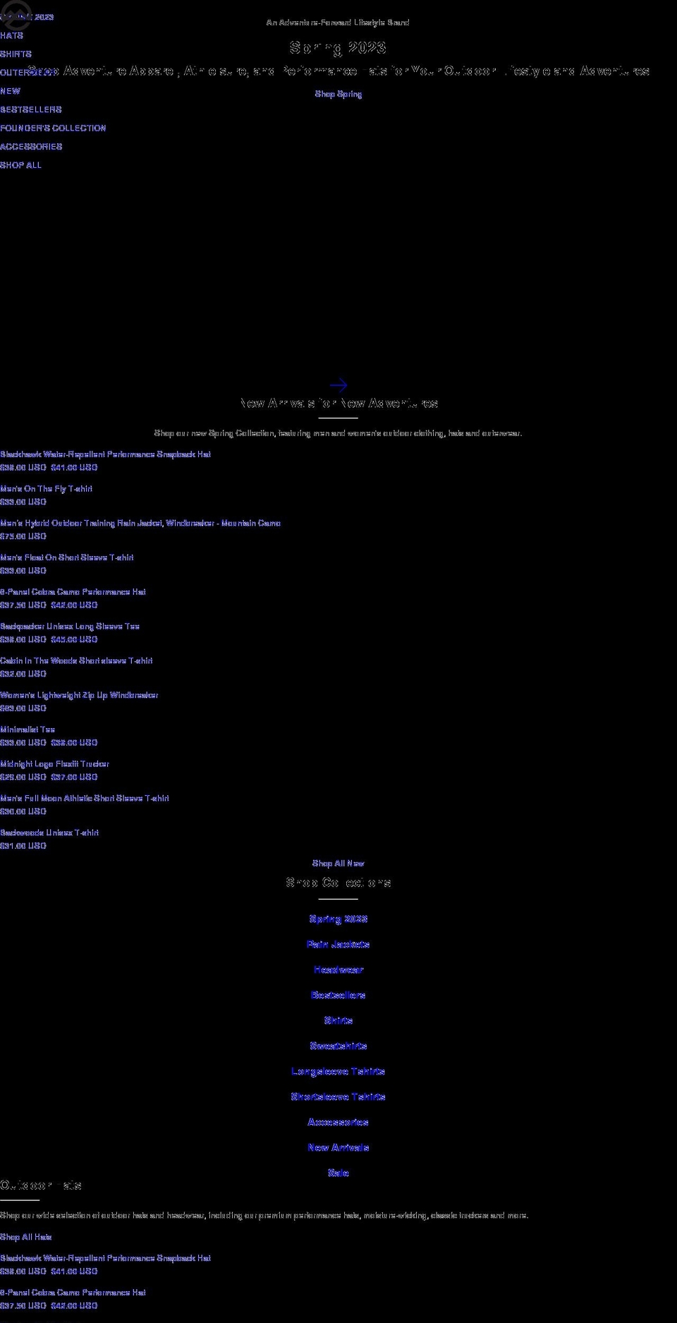 entoapparel.com shopify website screenshot