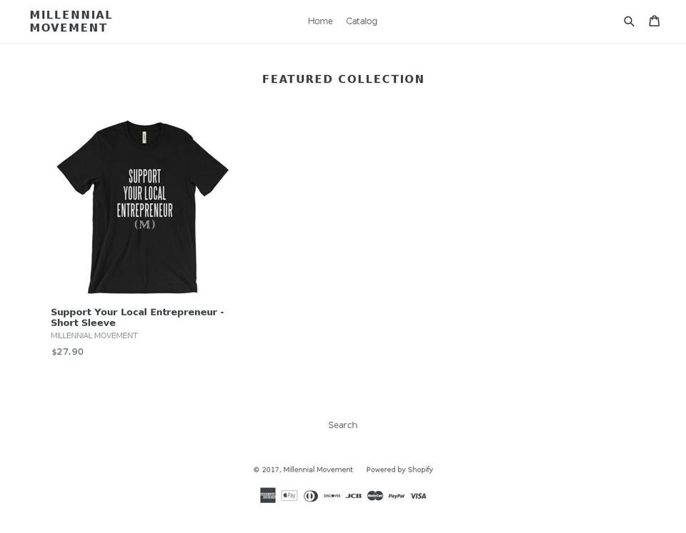 entrepreneurshirt.com shopify website screenshot
