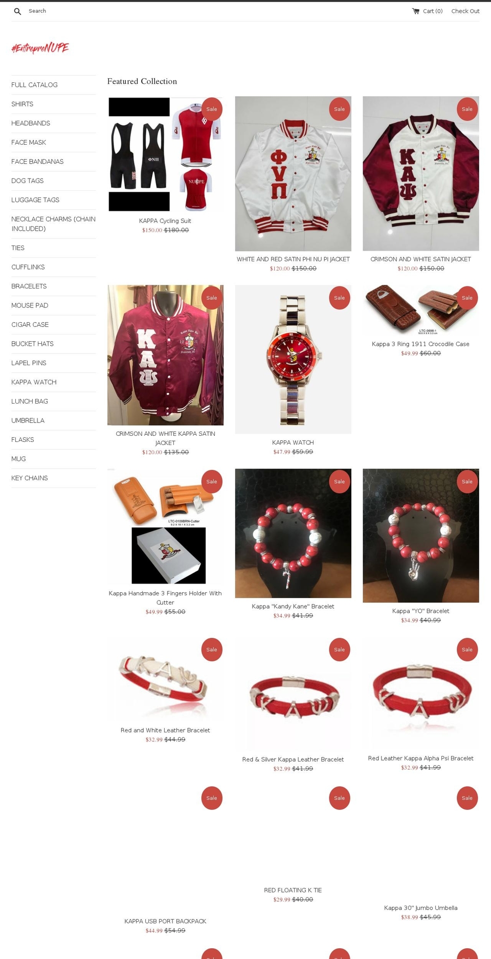 entreprenupe.com shopify website screenshot
