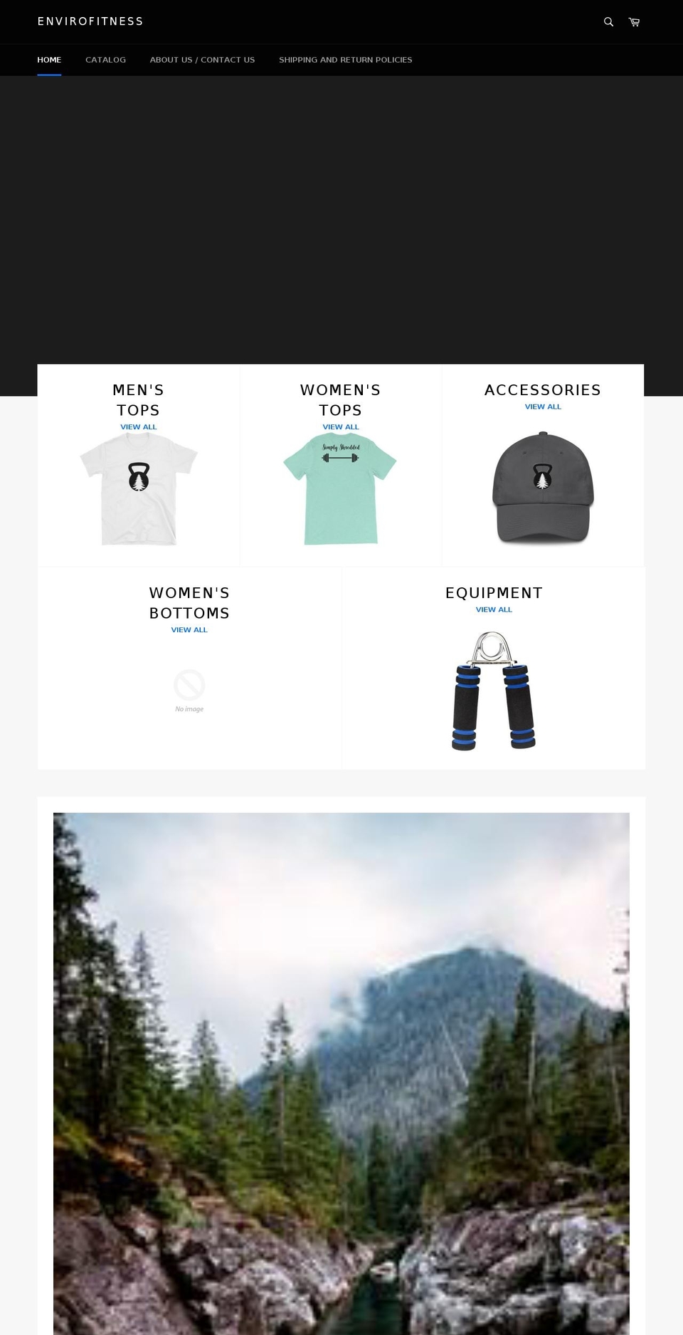 envirofitness.org shopify website screenshot