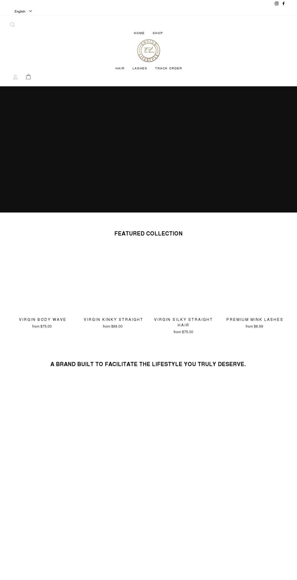 enviuslifestyle.com shopify website screenshot