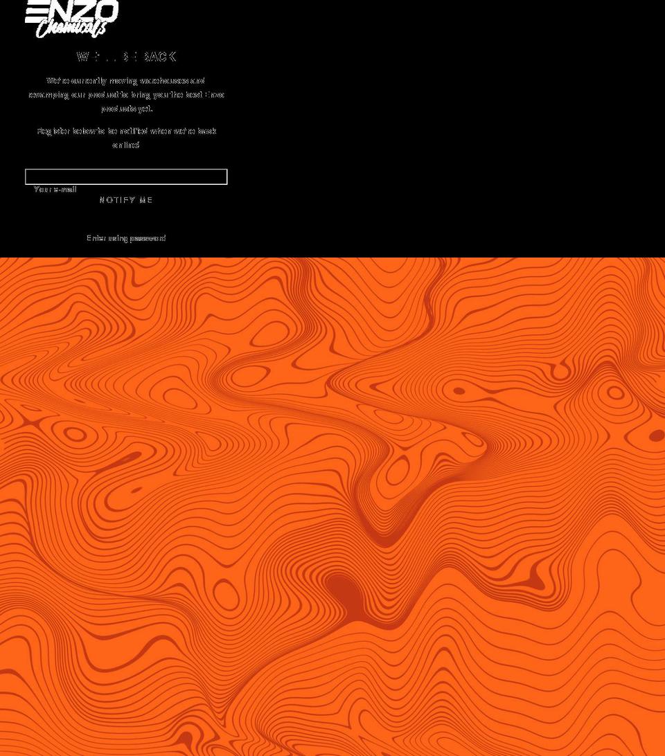 enzochemicals.com shopify website screenshot