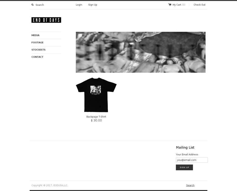eod13.com shopify website screenshot