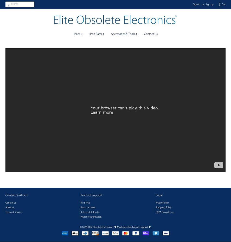 eoe.works shopify website screenshot