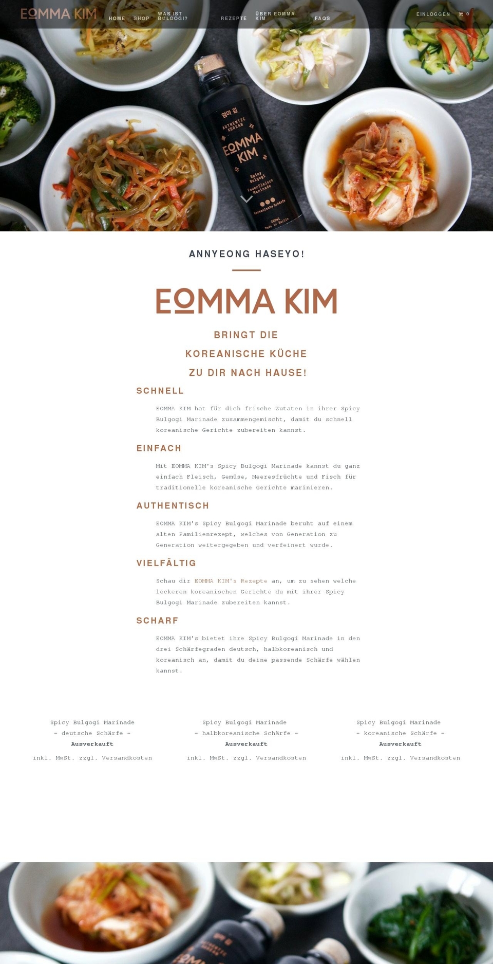 eommakim.com shopify website screenshot