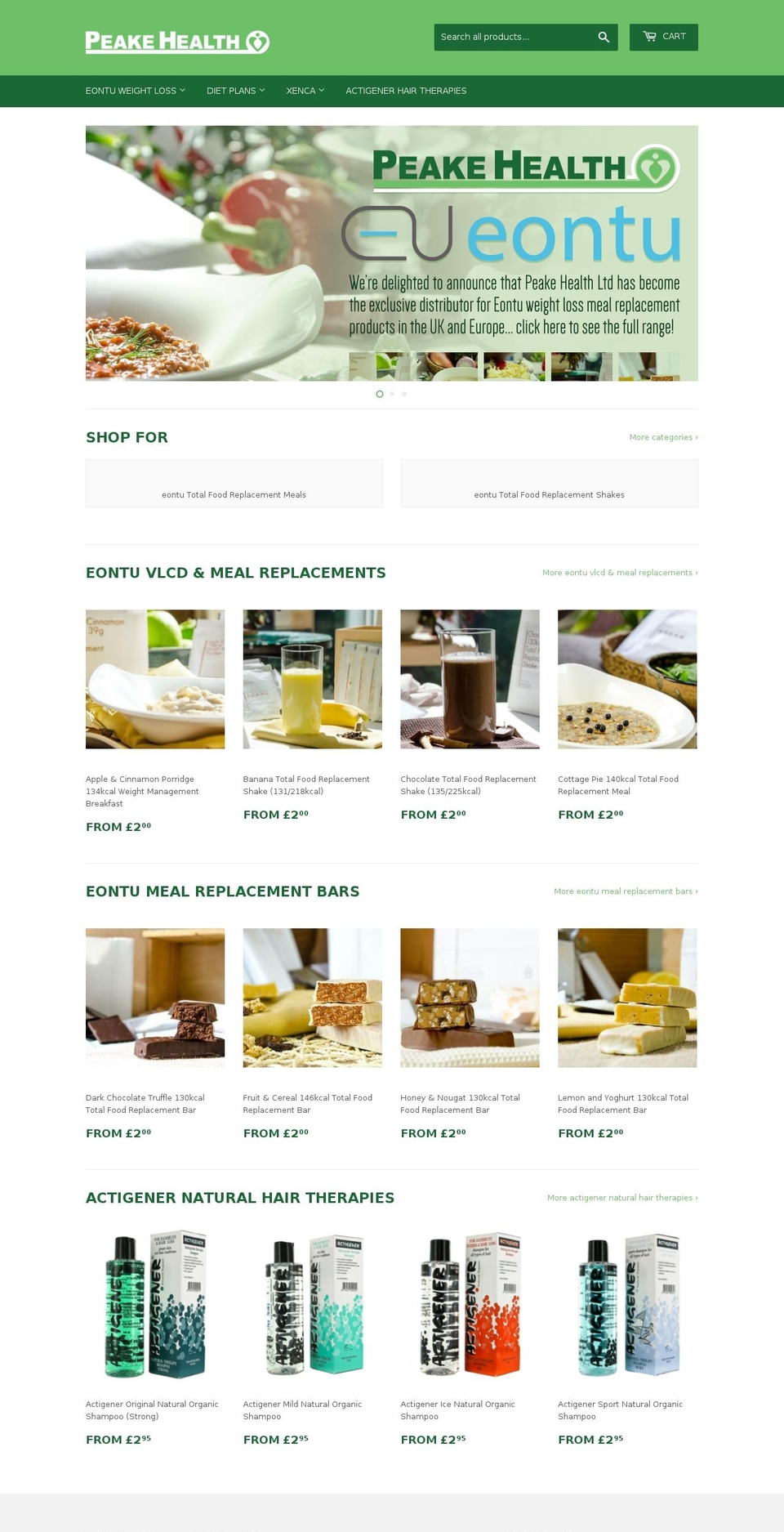 eontu.net shopify website screenshot