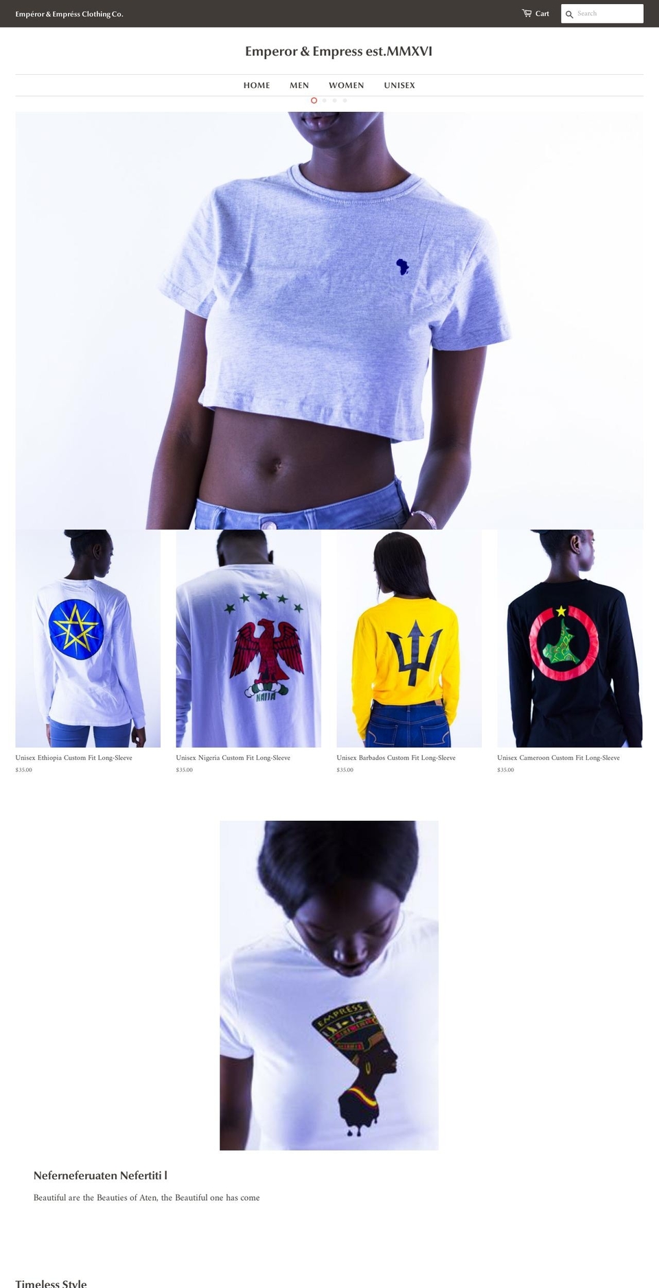 ep-mmxvi.com — Shopify storefront screenshot