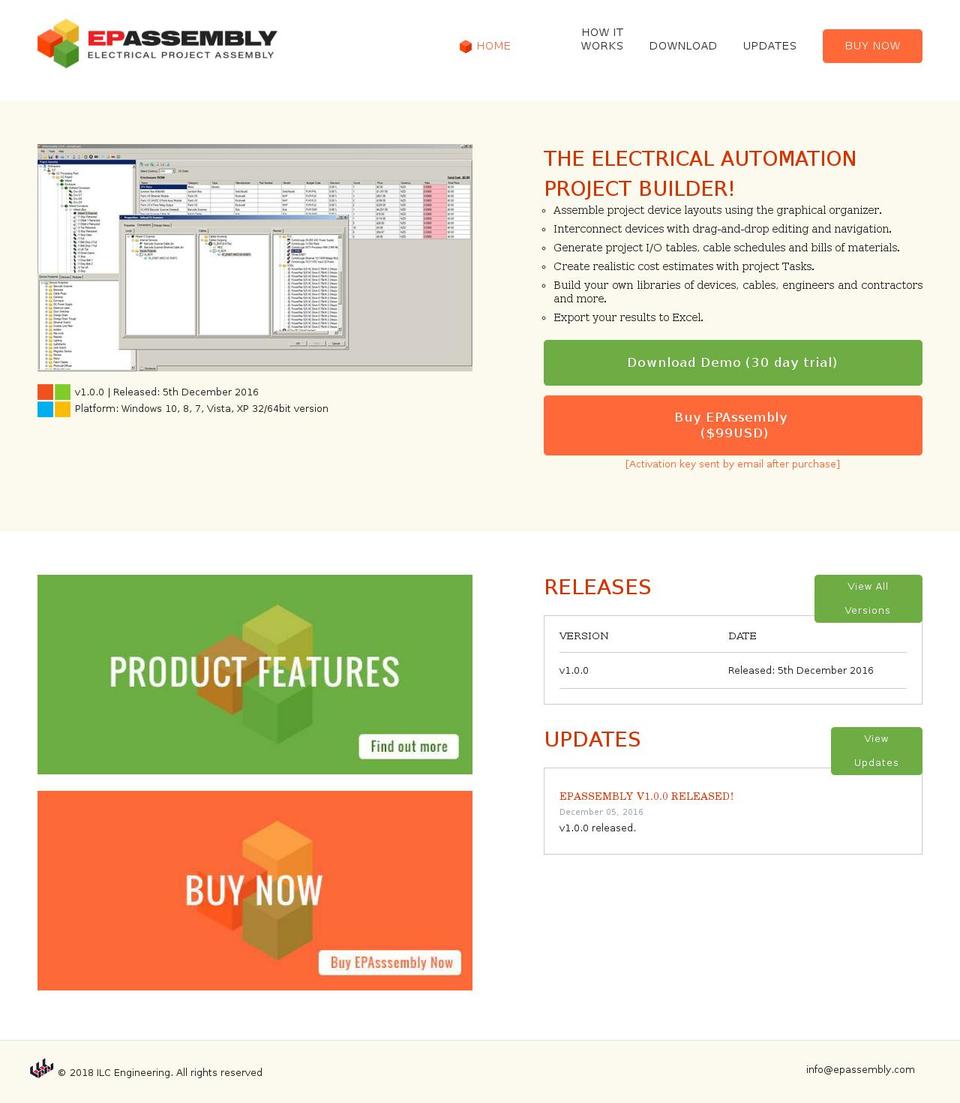 milan Shopify theme site example epassembly.com