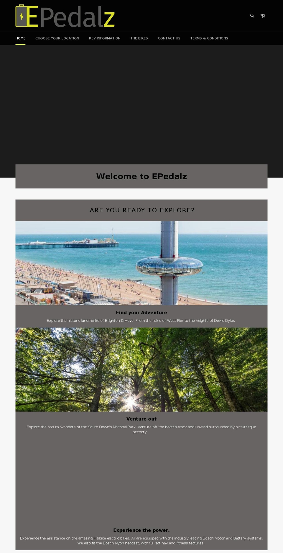 epedalz.com — Shopify storefront screenshot