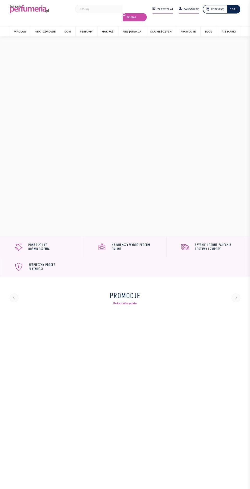 eperfumeria.pl shopify website screenshot