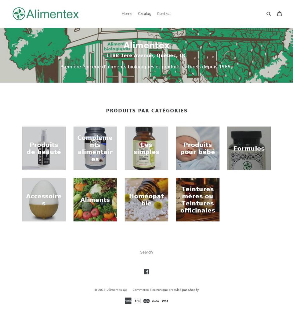 epicerie-bio.com shopify website screenshot