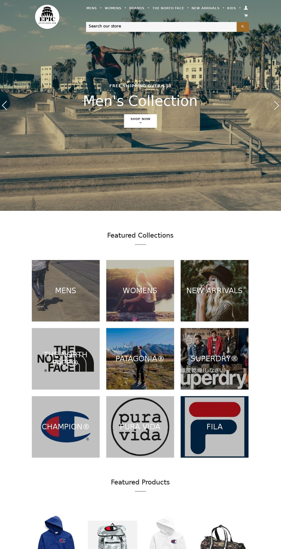 epicphones.com — Shopify storefront screenshot