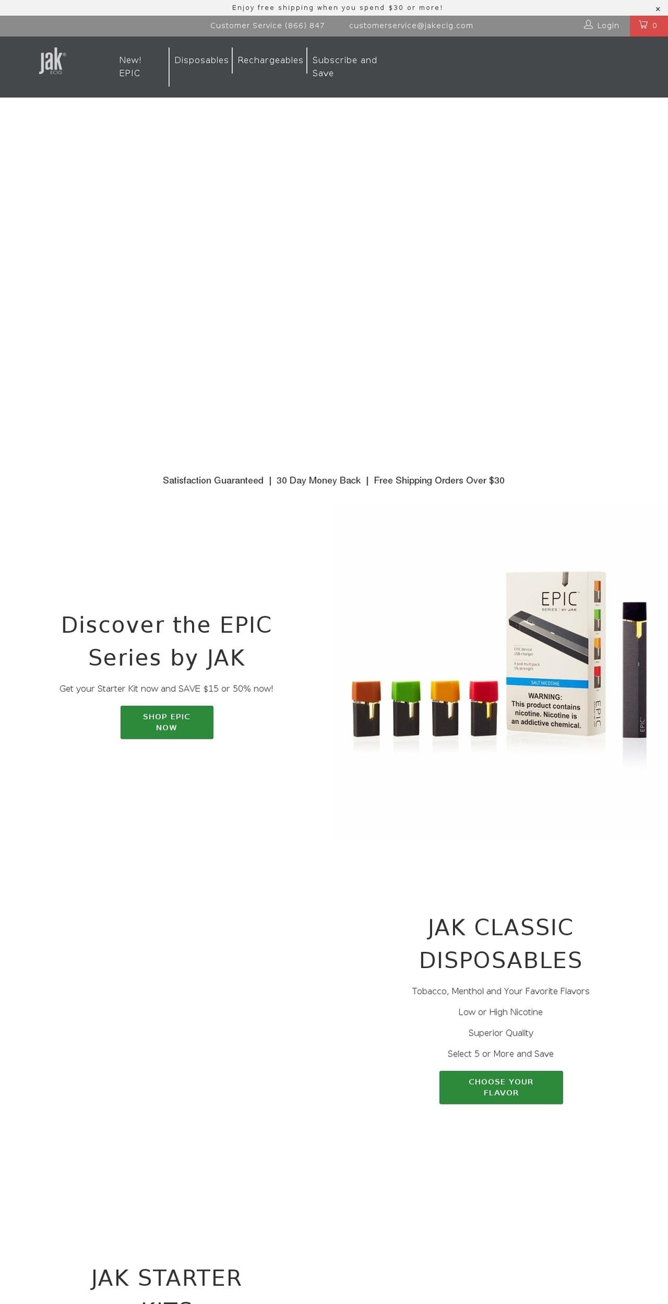 BKT-20042018 turbo-theme-2018 Shopify theme site example epicvapor.com