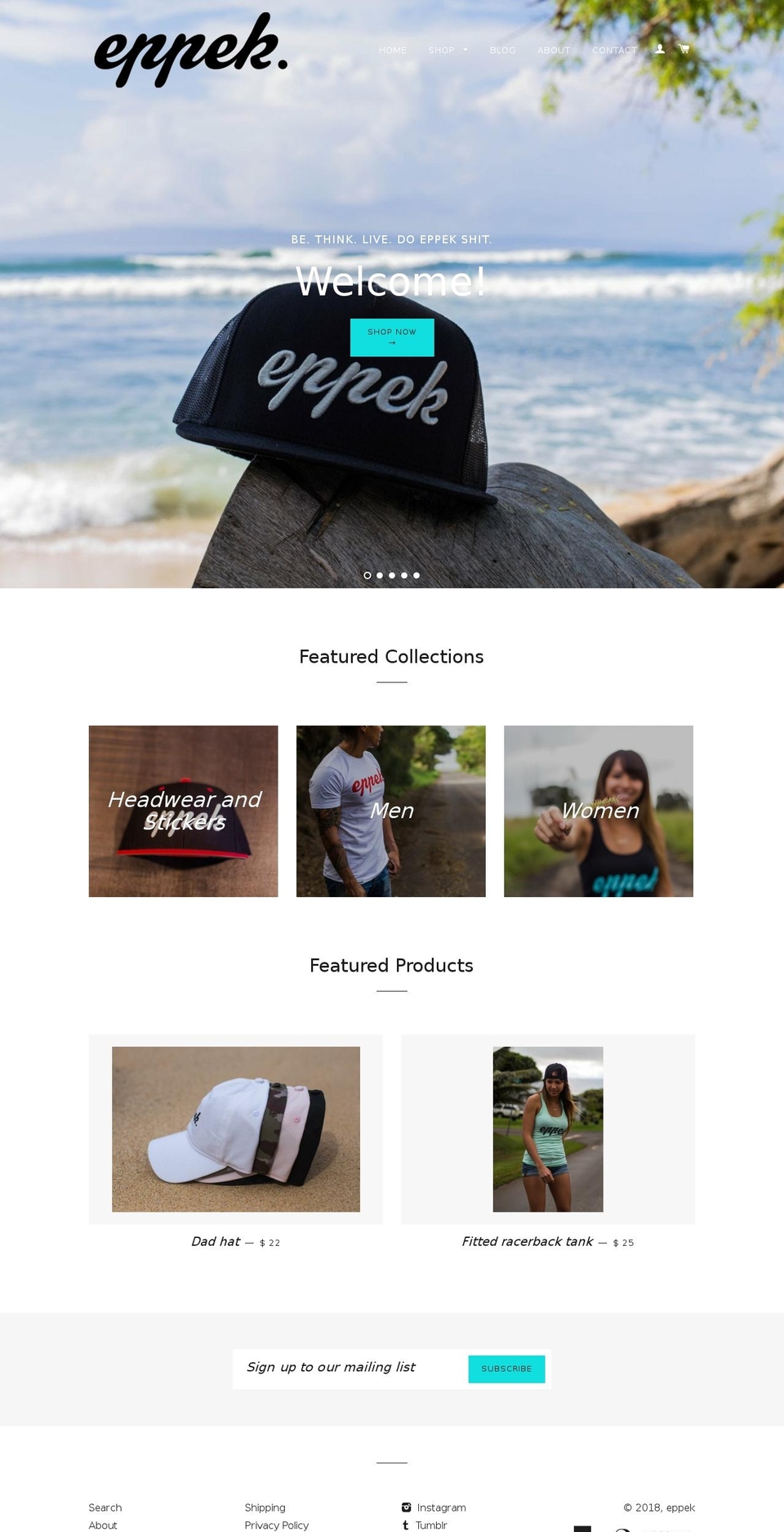 eppekbrand.com — Shopify storefront screenshot