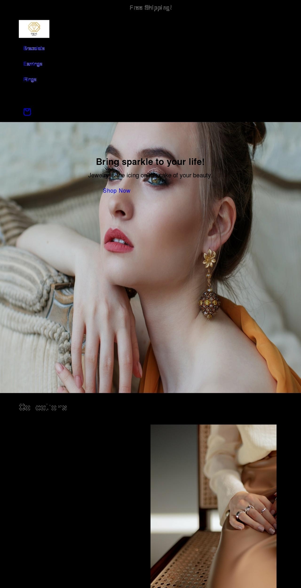 equaljewelry.com shopify website screenshot