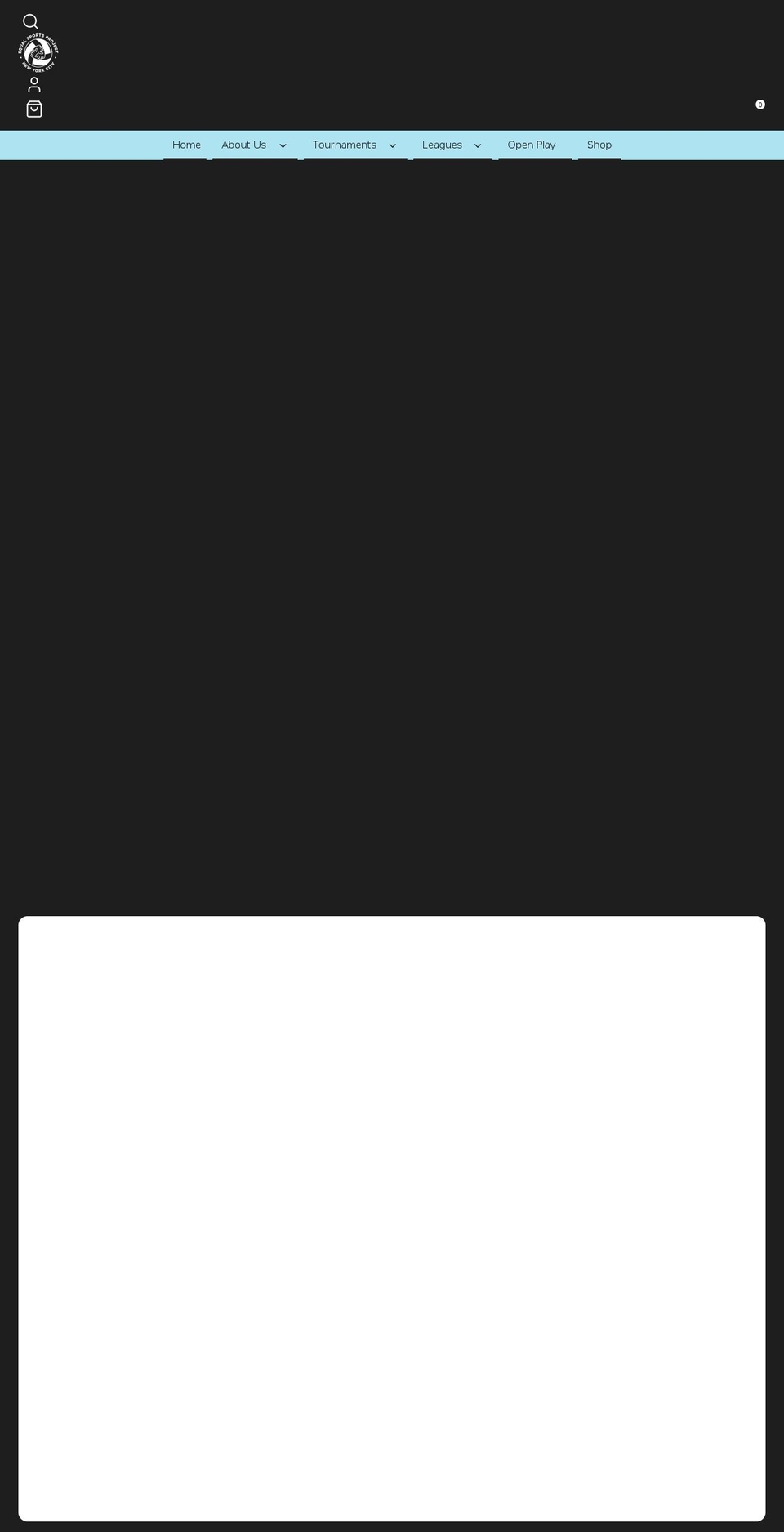 equalsportsproject.com shopify website screenshot