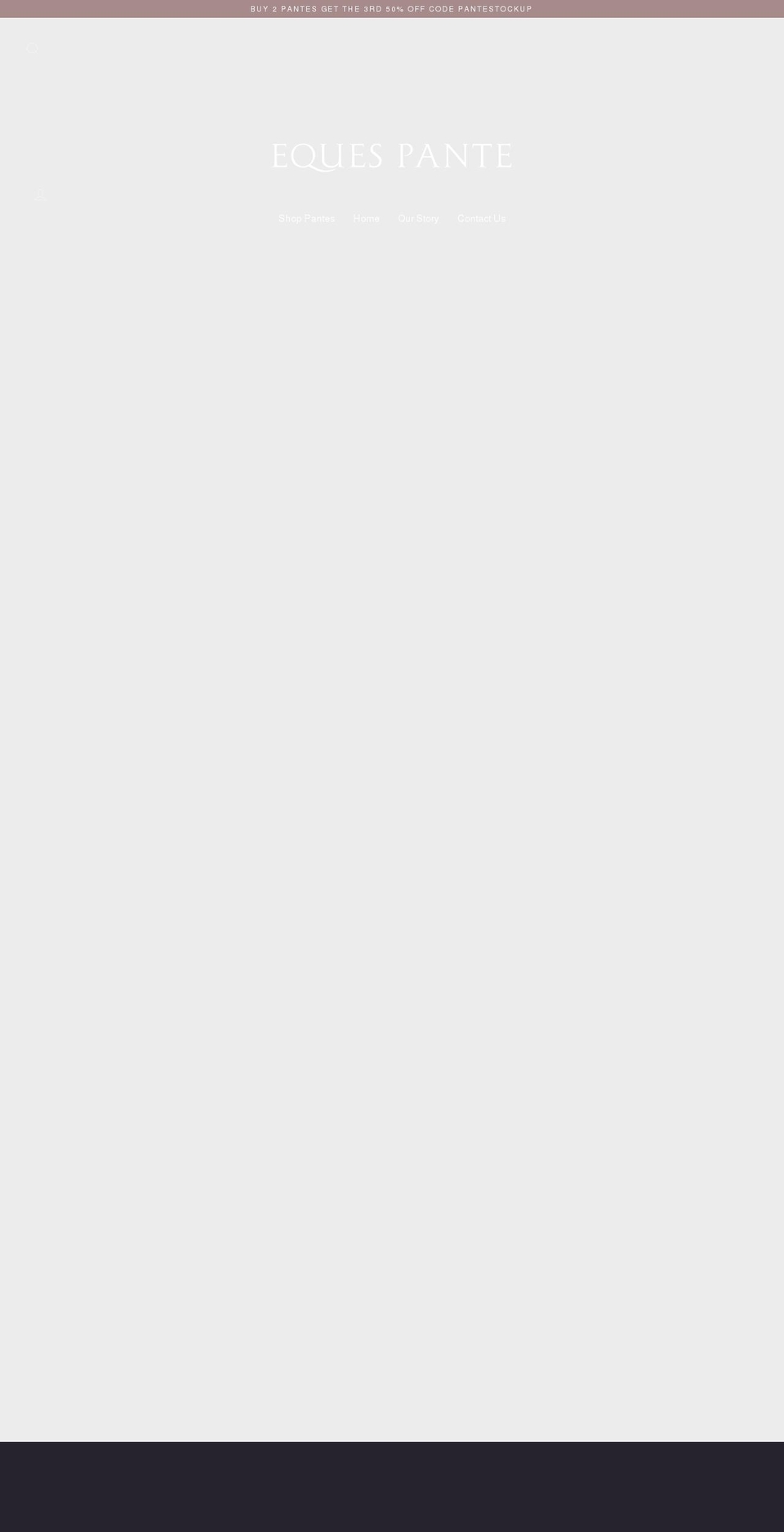 equespante.com shopify website screenshot