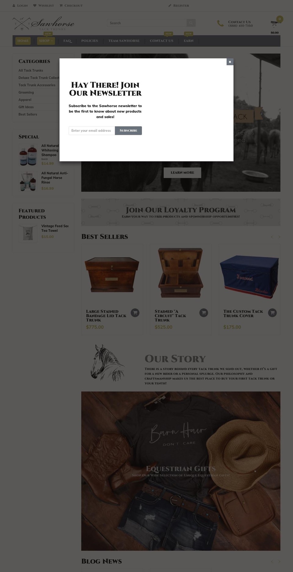 handy-2-0 Shopify theme site example equestriancollectivellc.com