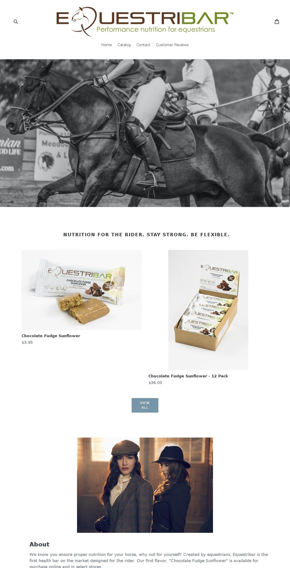 equestribar.com — Shopify storefront screenshot
