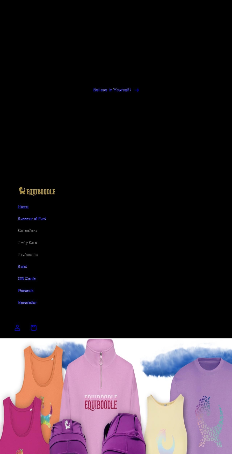 equiboodle.com shopify website screenshot