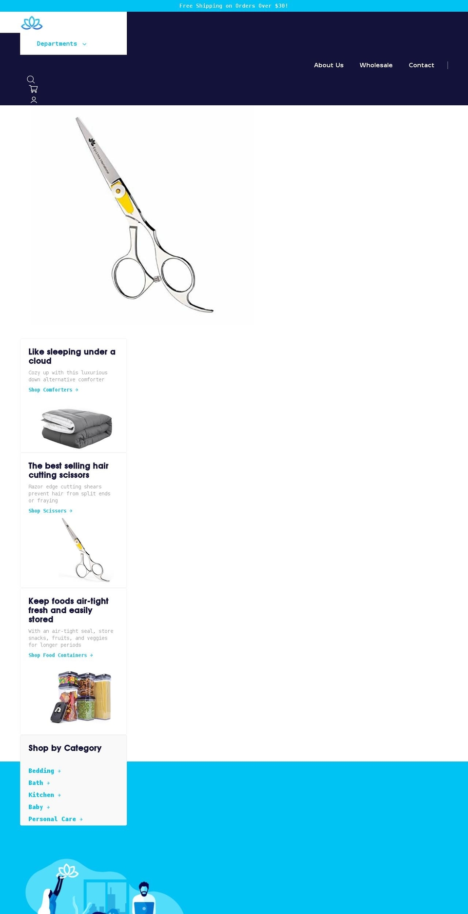 equinoxintbrands.com — Shopify storefront screenshot