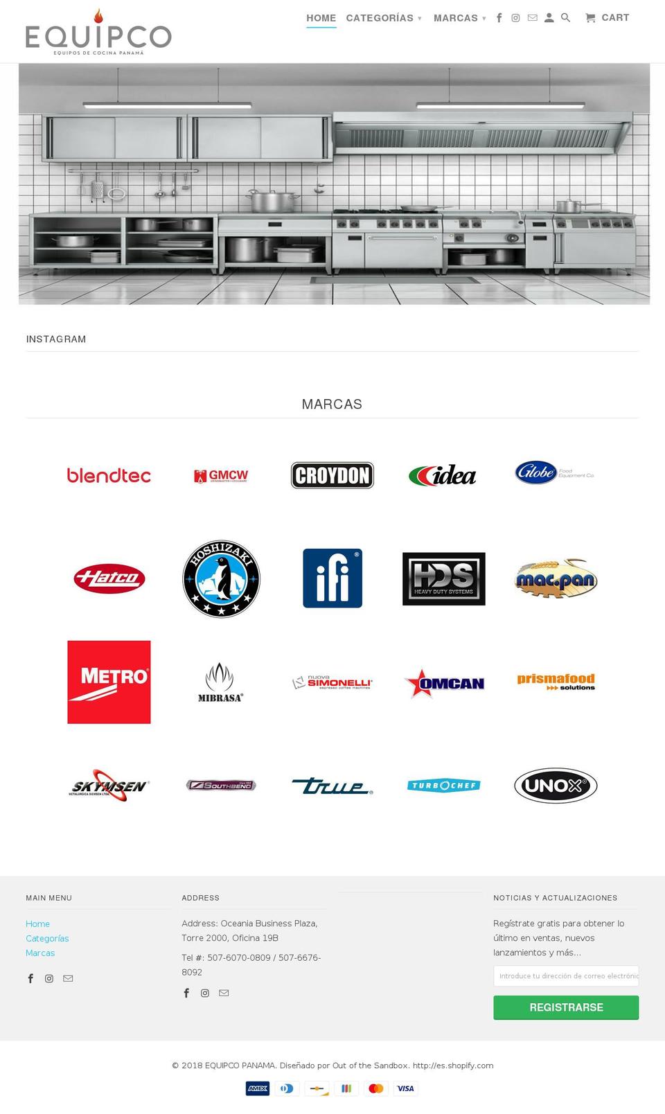 equipcopanama.com shopify website screenshot