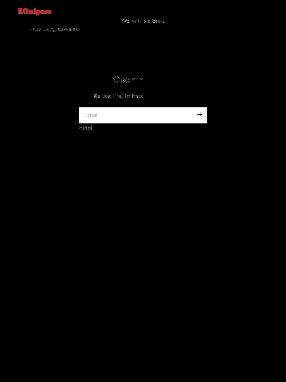 equipsss.com shopify website screenshot