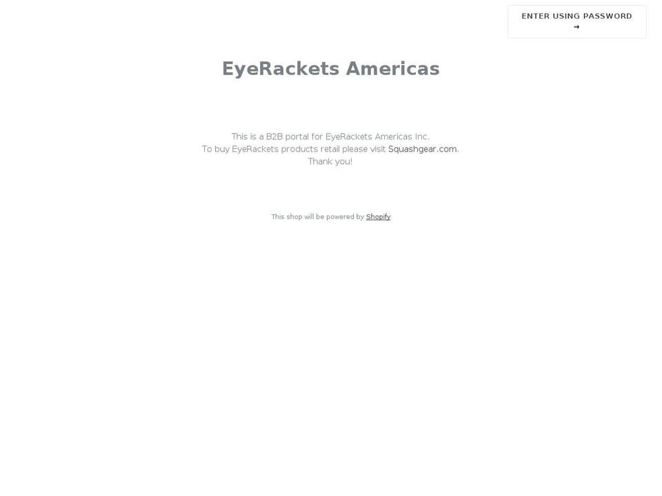 era-b2b.com — Shopify storefront screenshot