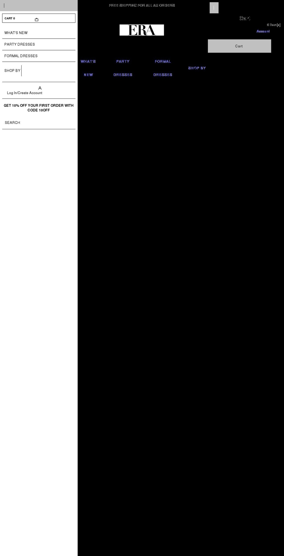 eracollection.com.au shopify website screenshot